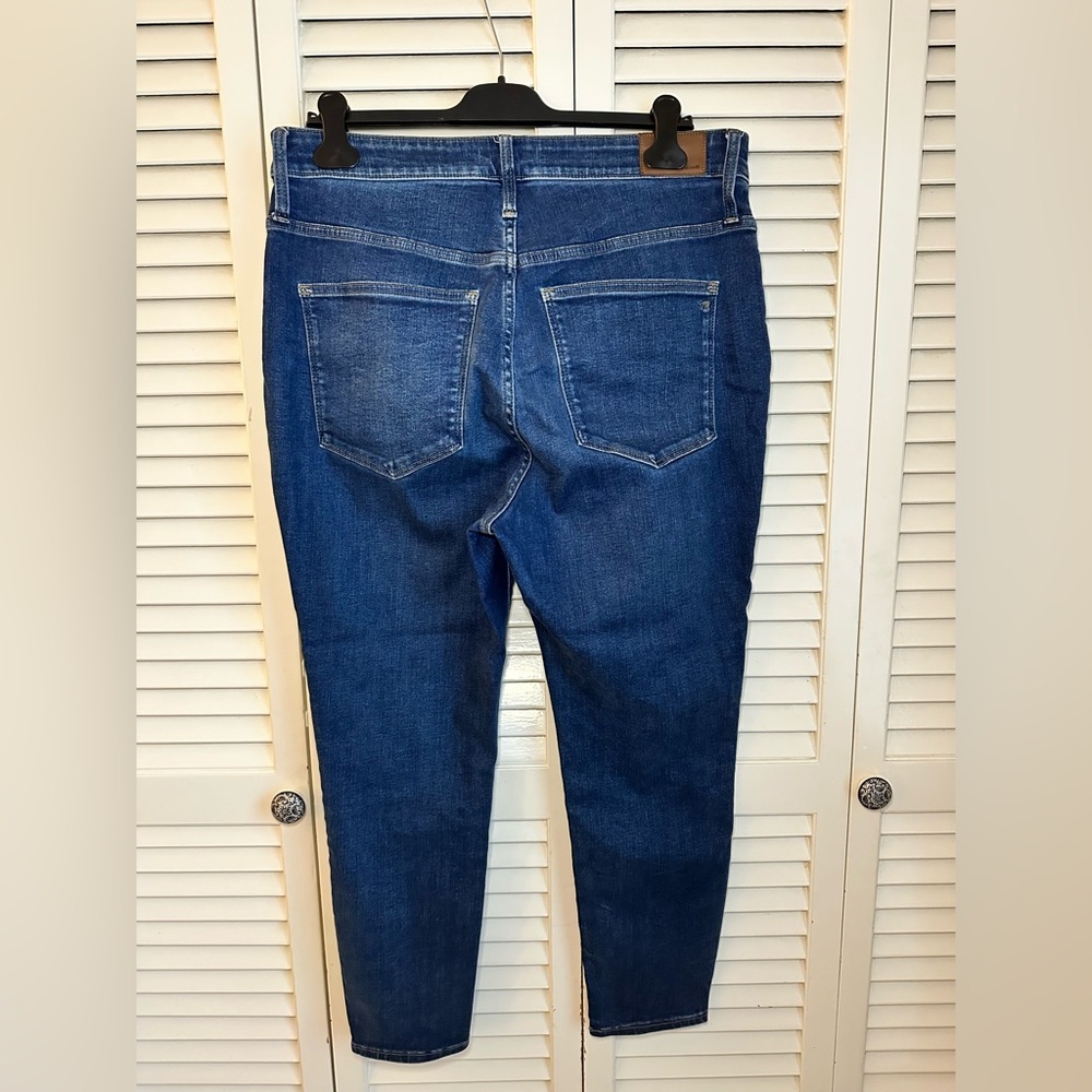 Madewell Curvy High-Rise Skinny Jeans, Size 33P (16 Petite) - Picture 4 of 9